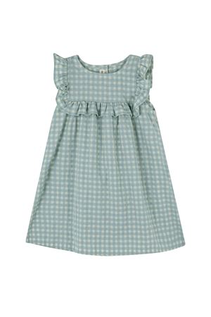 Abitino Vichy acqua e avorio BABE & TESS KIDS | 01418029153